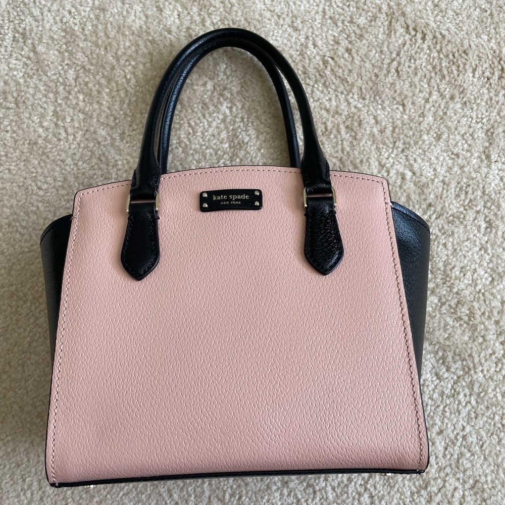 Kate Spade Purse Pink and Black
